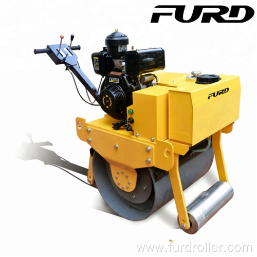 Hydraulic station vibrating roller compactor and vibratory mini road roller FYL-700C